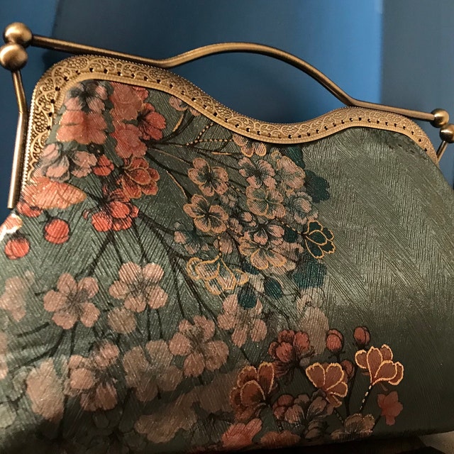 バッグ VINTAGE 80s 90s CHRYSANTHEMUM HANABI BAG Amazon.com: Women's Crescent Shoulder Bags Retro Y2k 90s