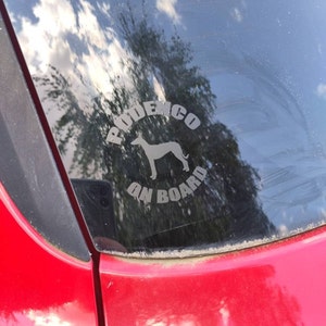 Galgo Español Dog Silhouette Sticker Lechienartistiq - Etsy