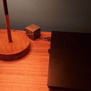 Marble Cube Cable Holder/ Cable Management Holder/Cable Organiser/Desk Cable Holder/Cable Keeper/Cable Tidy Gift for him/her Birthday gift