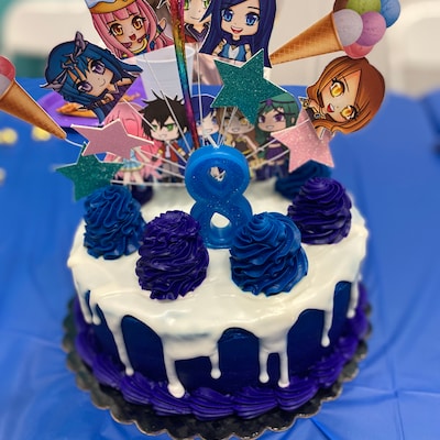 Itsfunneh Birthday Cake Topper, Funneh and Friend's unofficial - Etsy