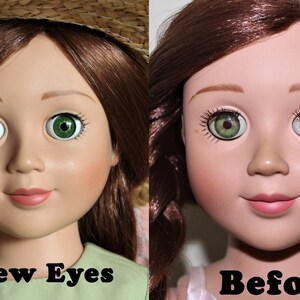 Tutorial: How To Add Eyelashes to Fixed Eye Dolls - Atelier Mandaline