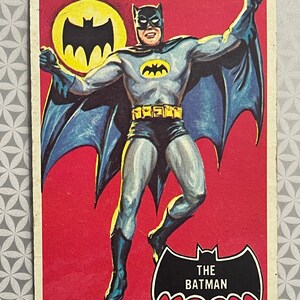 1966 Topps Batman Cards - Blue Bats - Black Bats - Bat Laffs