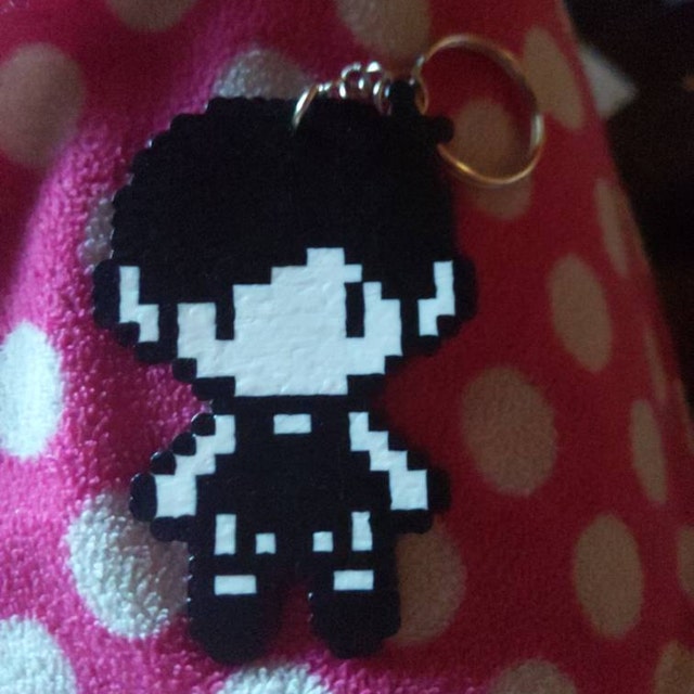 OMORI Game Keychain Magnet Ornament Pin Sprite Perler 