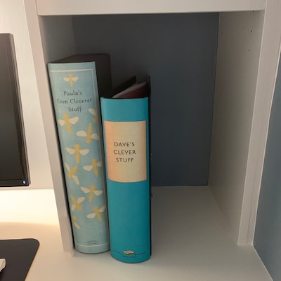 Modern Book Style Customised Office Files - Etsy