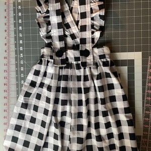 Ruffle Suspender Skirt PDF Sewing Pattern - Etsy