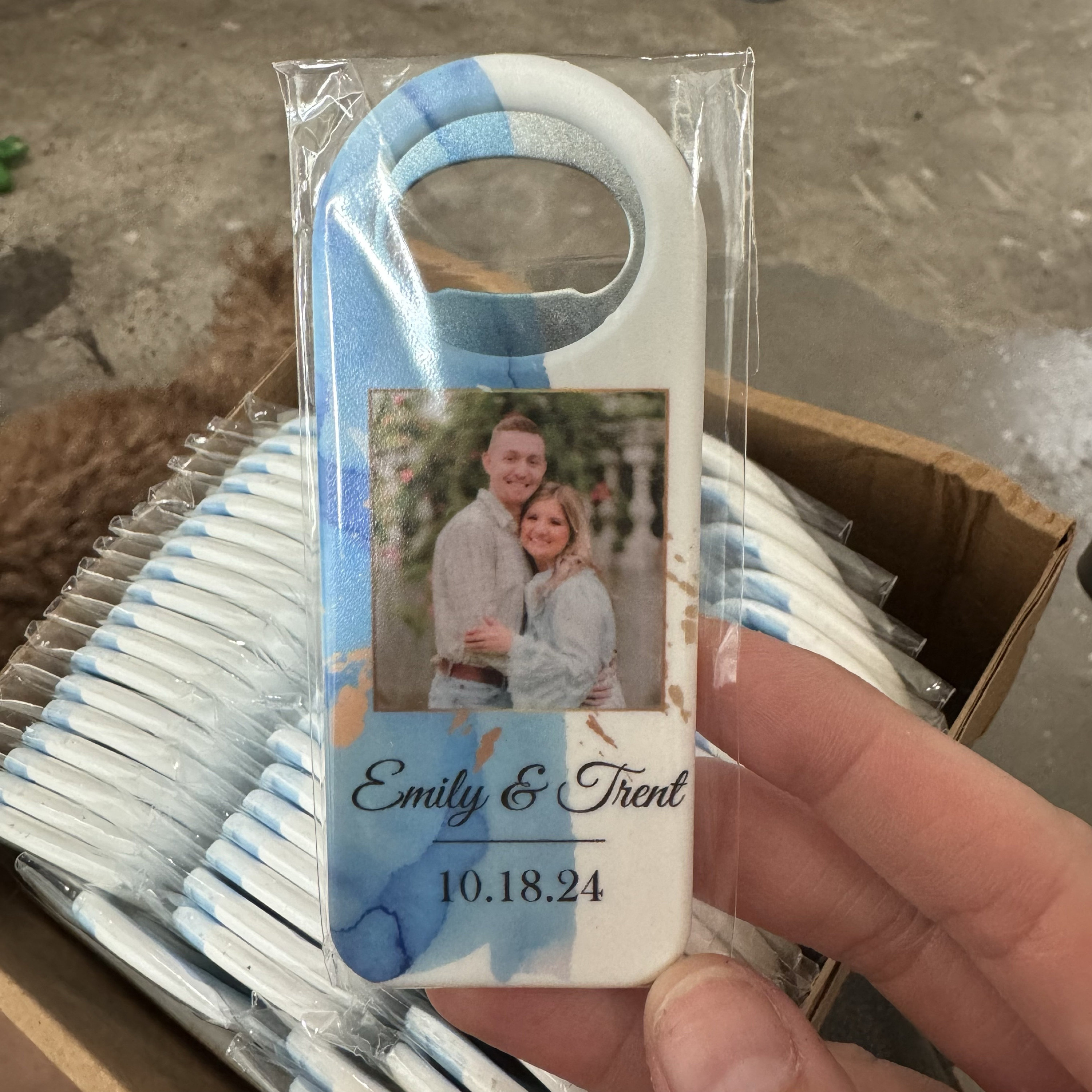 30 Pcs Customizable Wedding Favor For Guests in Bulk, Personalized photo wedding favors, Wedding favors, Photo Bottle opener magnet