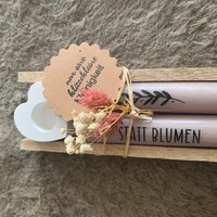 Wichtel Oder Alpaka-Figur Mit Spruch-Schild – Handgegossene Keraflott-Figur, Lustige Deko & Geschenkidee