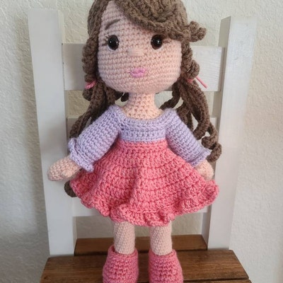 Amigurumi Pattern Doll Crochet for Hazel Doll PDF Pattern - Etsy