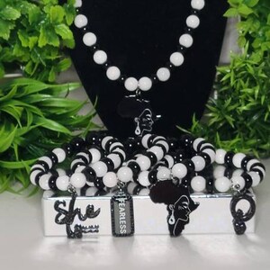 Collana Di Perline Di Giada Bianca Perline Di Moda Naturale Gioielli Con Pietre Preziose Regalo Di Fascino Amuleto Di Calcedonio Da Donna - Foto 2