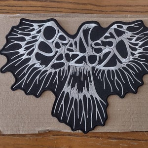Lorna Shore Patch – American Deathcore Blackened Death Symphonic Metal Band Logo – Embroidered Sew-On