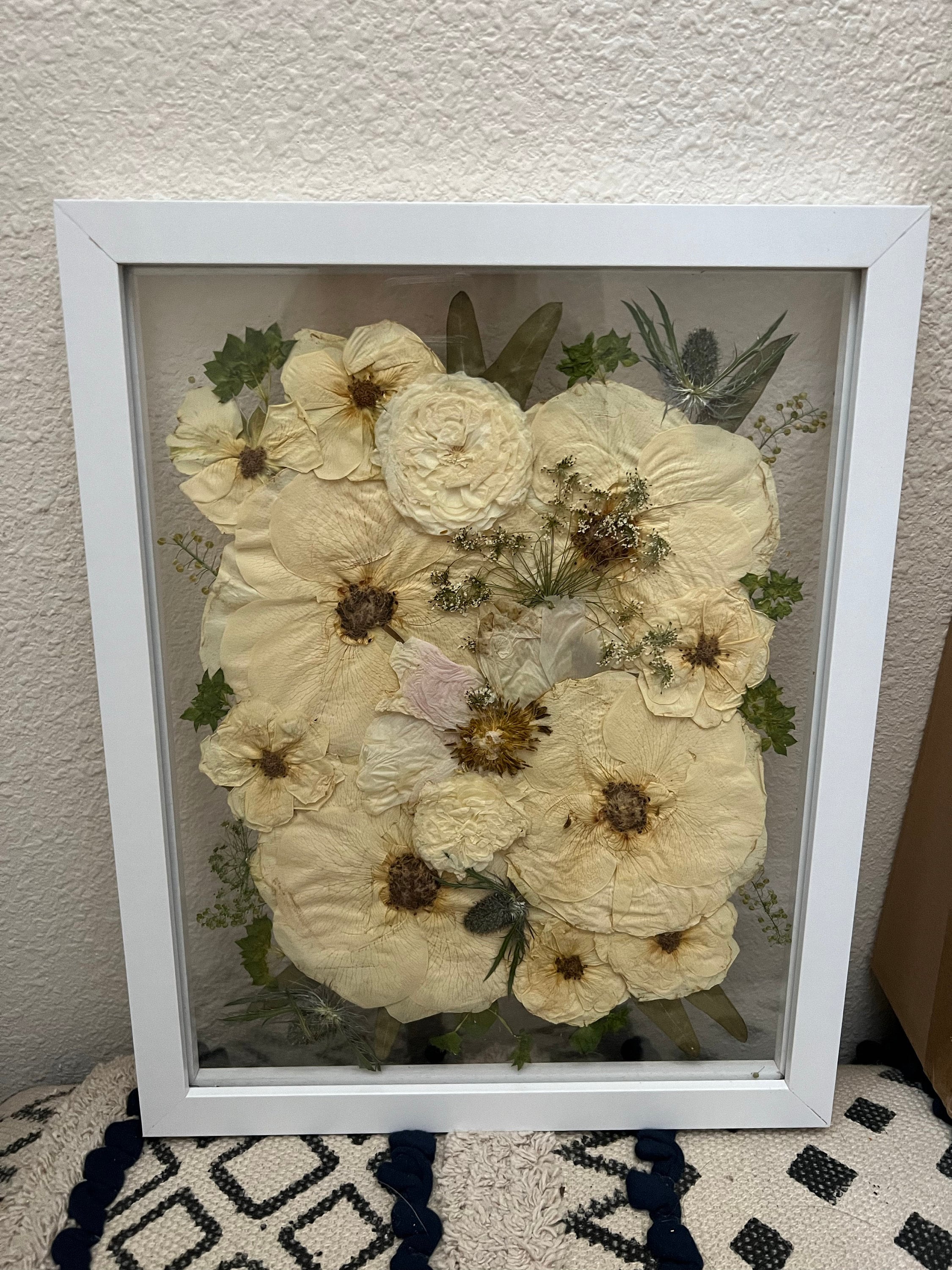 Preserved flowers from Etsy buyer's etsy review