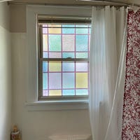 3D Ripple Glass Window Film - Semi-transparent Frosted Privacy Sticker ...