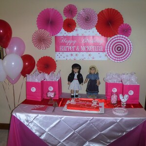 American Girl Doll Party Decoration American Girl Doll Party Etsy