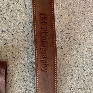 Personalized Pro Leather Camera Straps Custom Distressed - Etsy