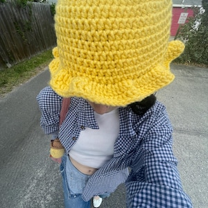 Crochet Strawberry, Lemon, Watermelon Bucket Hat
