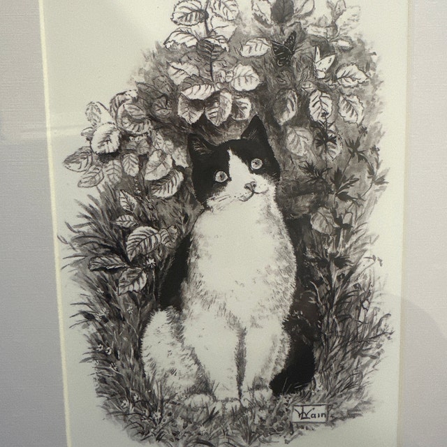 ルイス・ウェイン プリント 猫 壁アート 装飾 ピーター・ザ・グレート