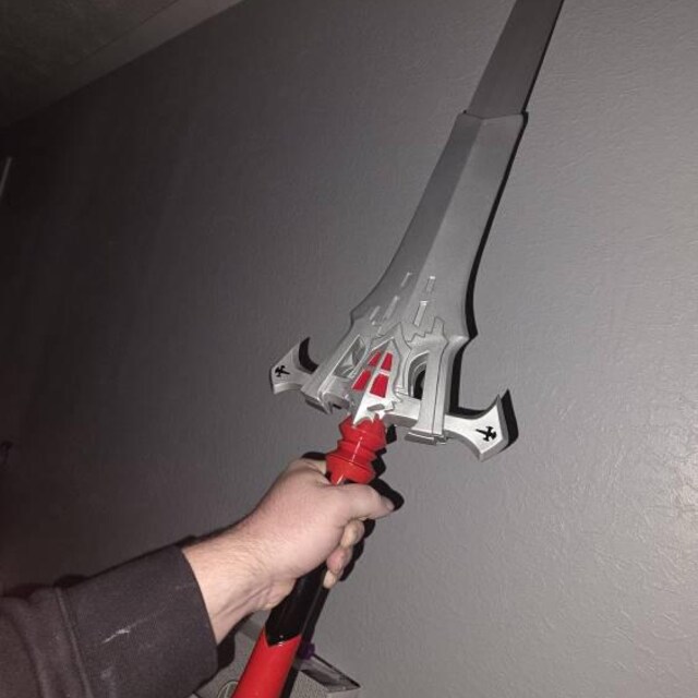 FF16 Final Fantasy XVI Steel Clive's Invictus Sword Cosplay Metal