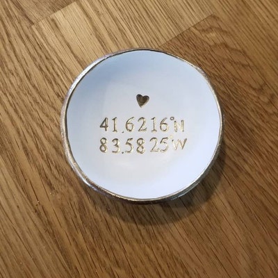 Personalized Ring Dish / Jewelry Dish / Personalized Gift / Bridesmaids ...