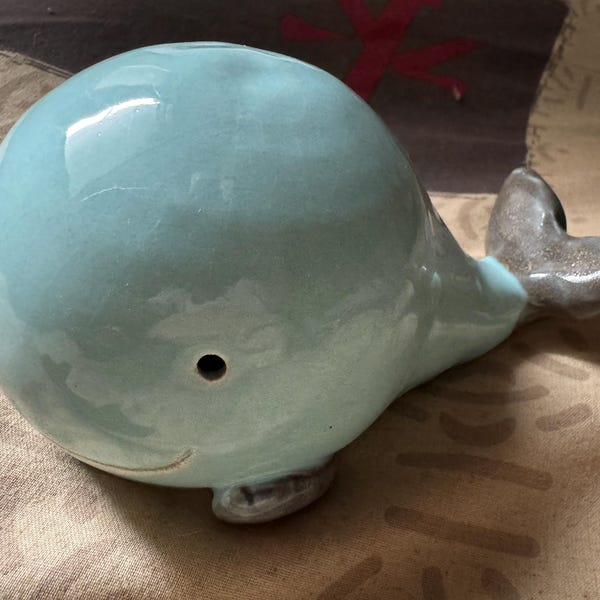 Ceramic Fish Trio to Hang Outside the Door, Wall Ornament. Three Fish