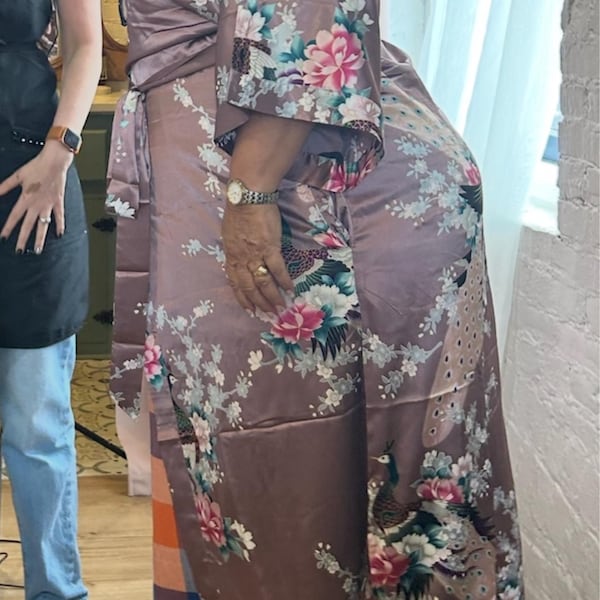 Bmo Robe Plus Size Kimono Robes (multiple Designs) - Long | KIM+ONO Curve ...