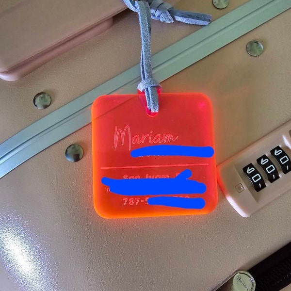 MOM TO BE LUGGAGE TAG main image 1