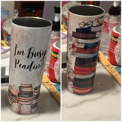 Skinny Tumbler with Straw, 20oz, Dad Quote main image 1