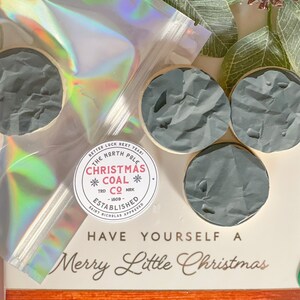 Printable Christmas Cookie Tag Merry Christmas Coal Company Coal ...