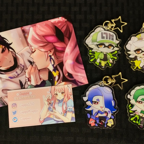 Splatoon 3 Shiver , Frye , Big Man , Marie , Callie , Pearl , Marina ...