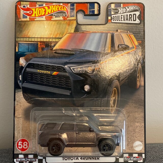 Hot Wheels Toyota 4runner Custom Real Riders and Paint 1:64