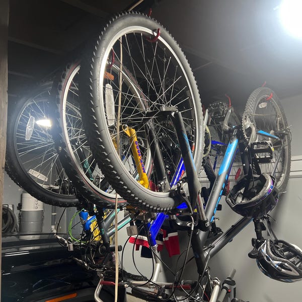 Bike Rack Channel Bike Storage Rack - Unistrut Channel Hooks - Etsy