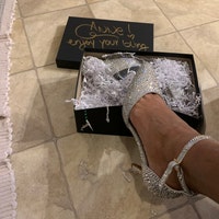 Black Red Bottom Kitten Heel Pumps, Hand Crystaled 3 Inch Heel Vegan