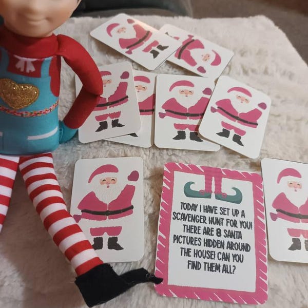 Printable Elf Kit 24 Days Bundle Christmas Elf Props Kit Instant ...