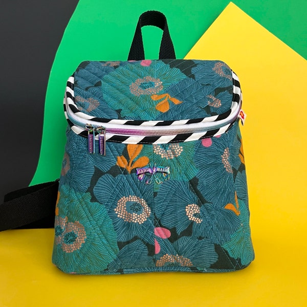 Small Rucksack With Pattern Mona Backpack PDF Sewing Pattern, Small Backpack Pattern - Etsy