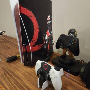 God of War PS5 Controller & Console Skin Kratos Ragnarok 