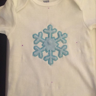 Instant Download Snowflake Applique Machine Embroidery Design NO:1885 ...