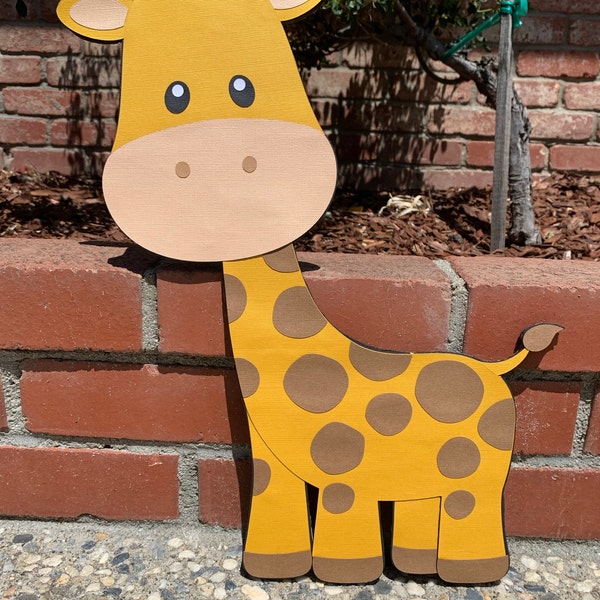 Cute Baby Giraffe SVG PNG DXF Eps. Cricut, Silhouette Cut Files ...