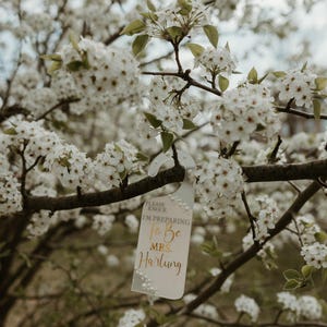 Flower Girl Proposal Poem with Flower Seeds Gift set Planter Rustic and Unique Personalised