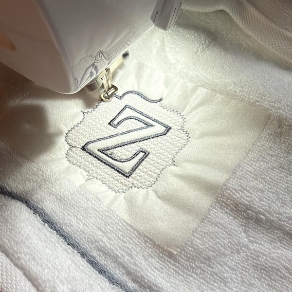 Embossed Machine Embroidery Font Monogram Alphabet - 4x4 Size BX Files ...