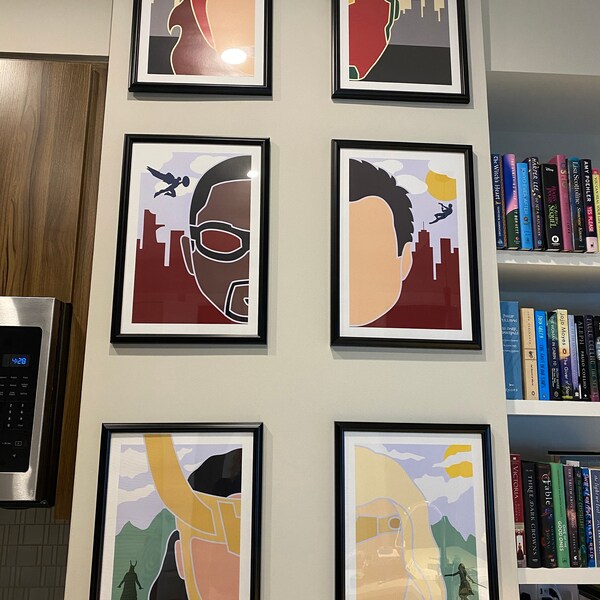 Super Mario Minimalist: Mario & Luigi Set - Etsy