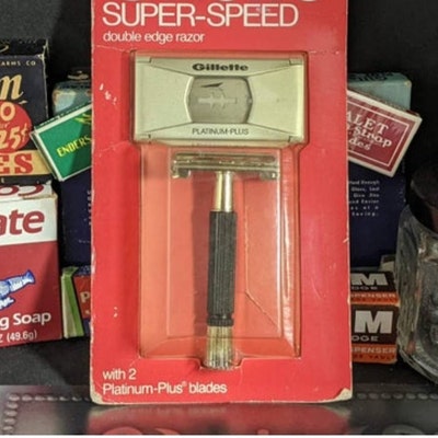 Vintage MINORA 5 Count Double Edge Razor Blades New in Package - Etsy