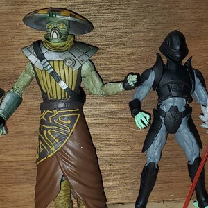 1:12/18 バウンティハンター エンボとマロック 未塗装ヘッドスカルプト