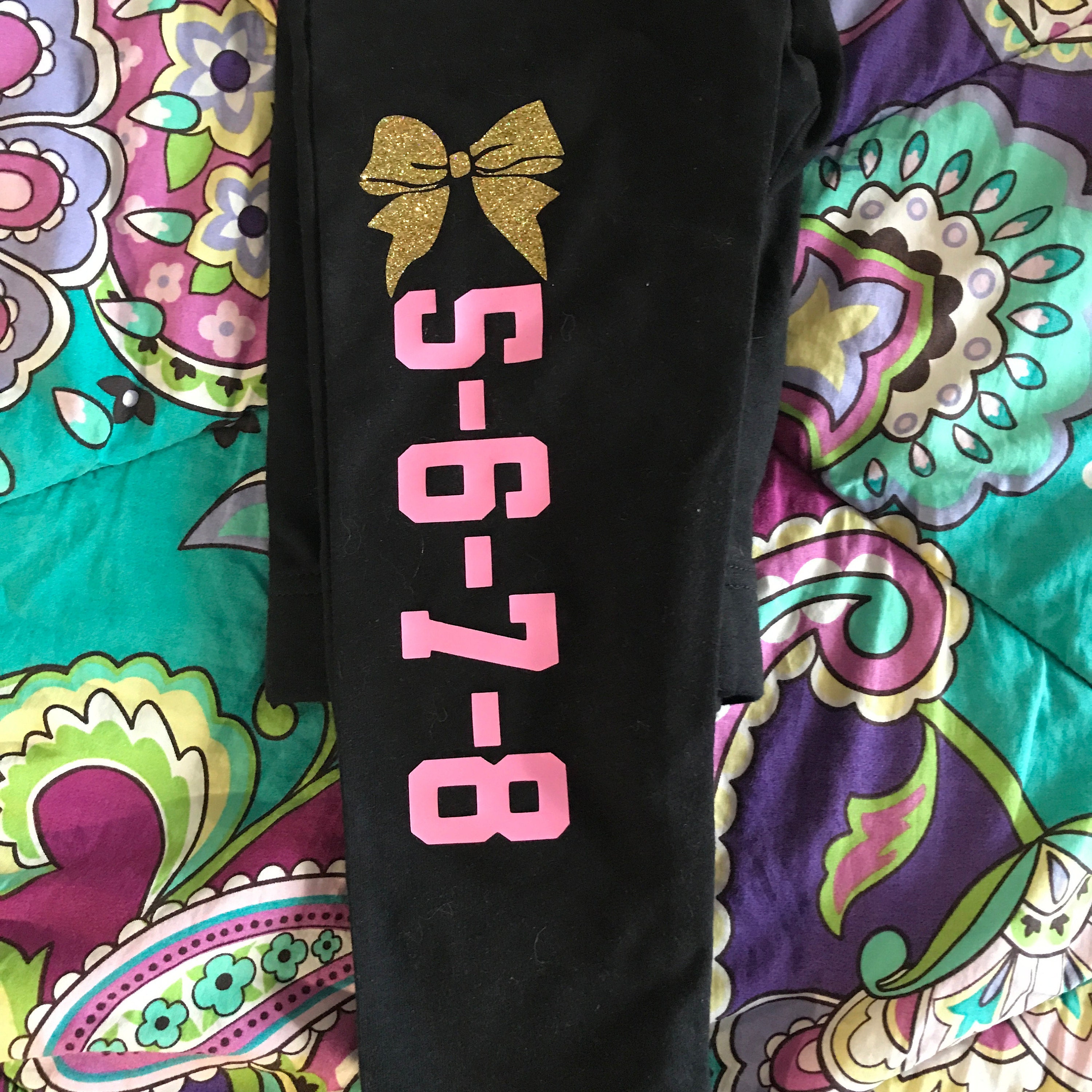 Cheerleading, 5678 leggings, cheer team pants, cheer gifts,cheersquad ...