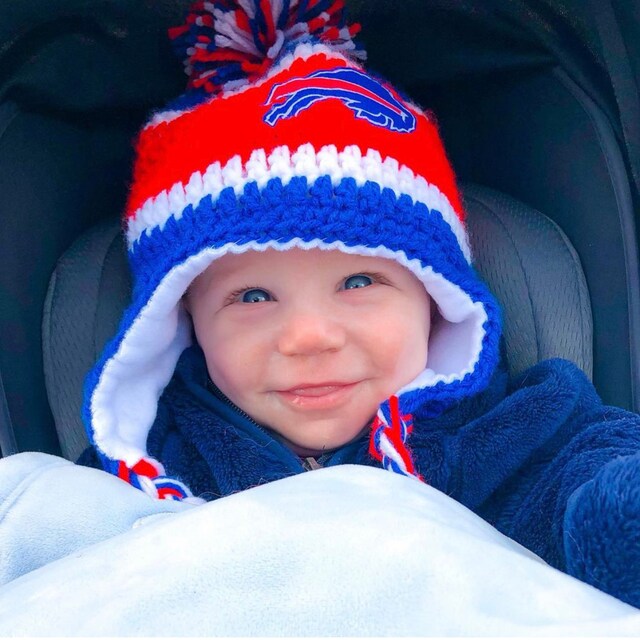 Buffalo bills cheap baby hat