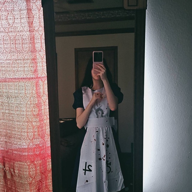 A Alice: Madness Returns Cosplay Bloom Maid Disfraz | Cuotas sin interés