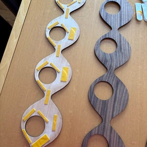 Sanskrit Om Breathe Symbol Wooden Wall Art – Zen Meditation Decor