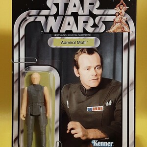 Admiral Motti, Designed by Toyotter- 3D Printed Model Kit- Vintage