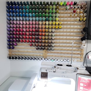 192 Spool Thread Rack 2 Inch Spacing-thread Organization, Thread ...