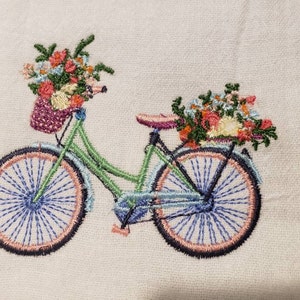 Bike Embroidery Designs Bicycle Embroidery Design Machine - Etsy