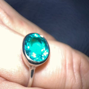Turquoise Ring Sleeping Beauty Ring December Birthstone - Etsy