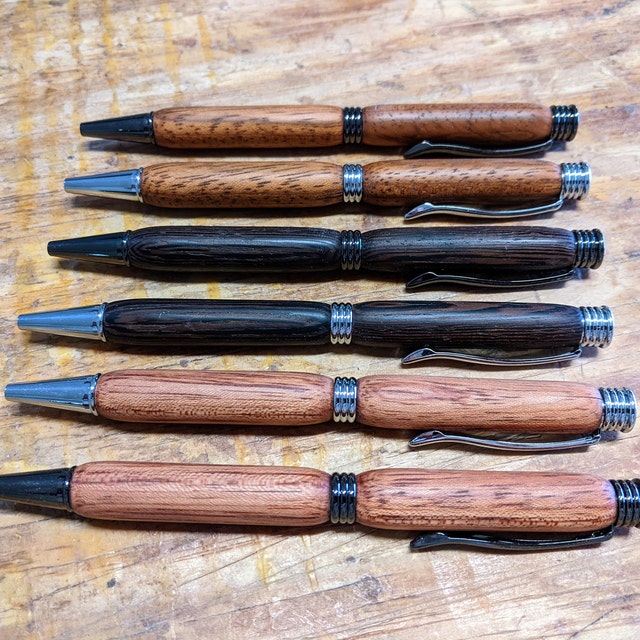BP344 Fiona Slimline Pen Kits for Pen Making Wood Turning 